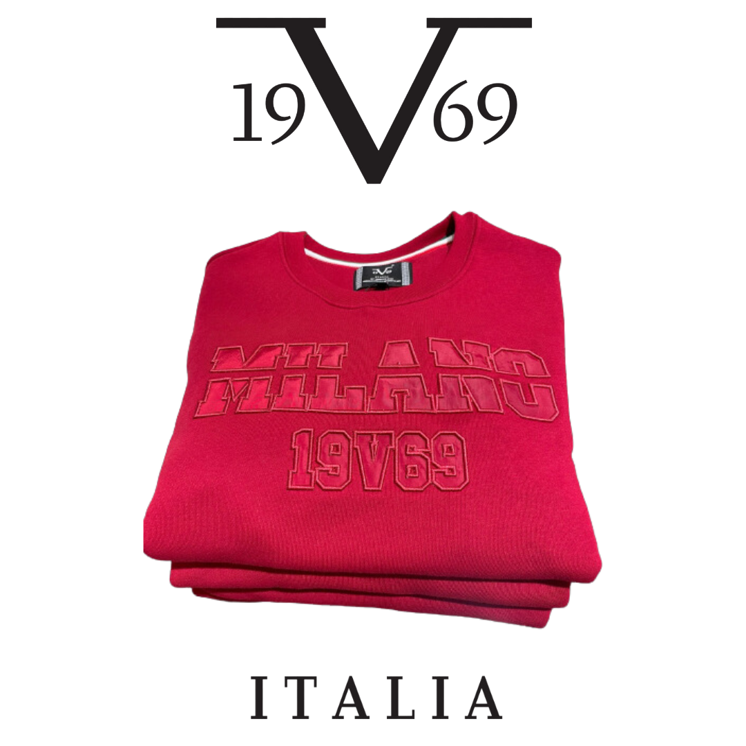 Roter Pullover 19V69 Italia by Versace